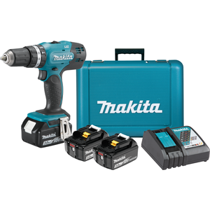 Trapani me cekic me akumulator MAKITA DHP453RFE3
