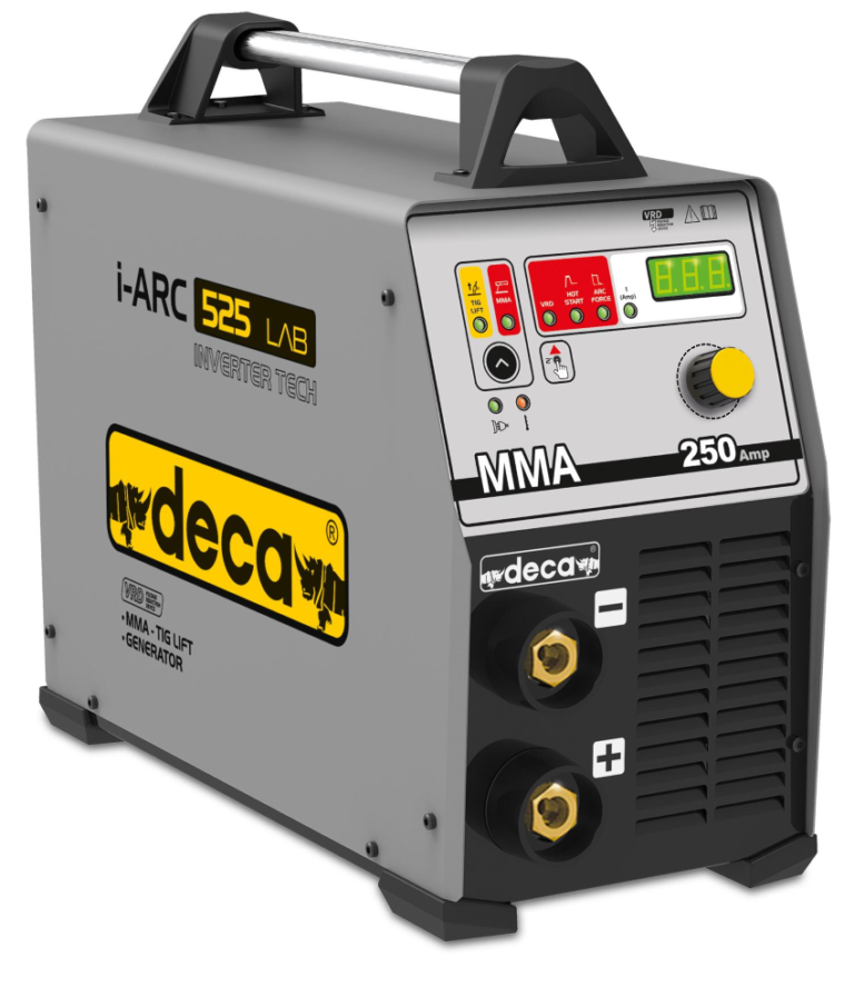 Saldatrice elektronike 3 fazore 250A DECA I_ARC 525