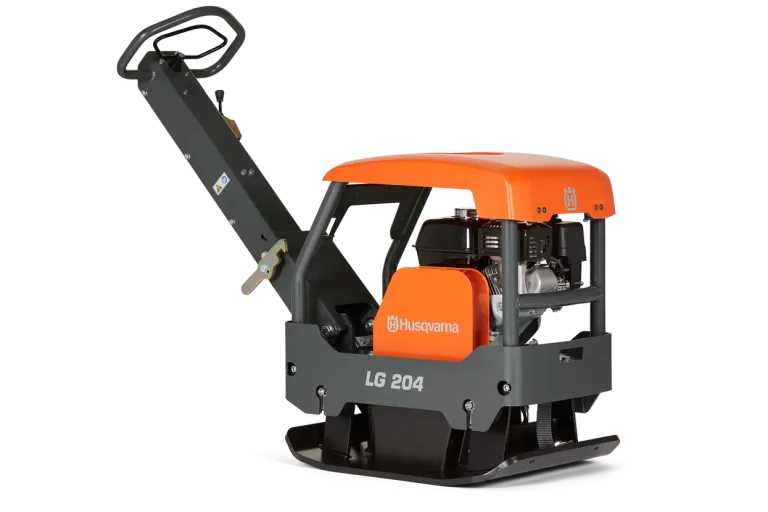 Ngjeshes dheu, zhavorri, asfalti Husqvarna LG204