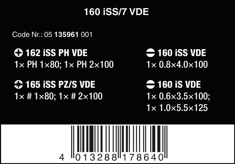 Set kacavida elektrike WERA thumbnail 3